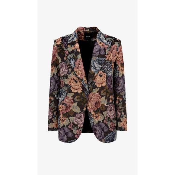 NEW SMYTHE women's 70's blazer in forest tapestry - Picture 3 of 3